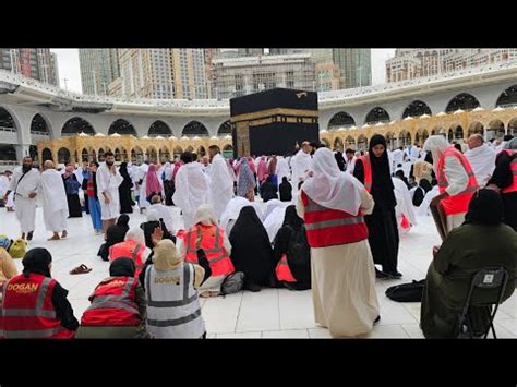 Khana Kaaba Live Makkah Haram Sharif View Of Khana Kaaba