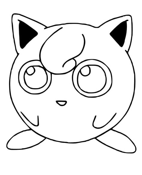 Tô màu Jigglypuff Ngộ Nghĩnh Trang Tô Màu Cho Bé