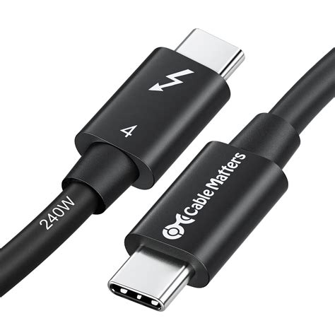 Cable Matters Intel Certified Gbps Thunderbolt Cable M With K