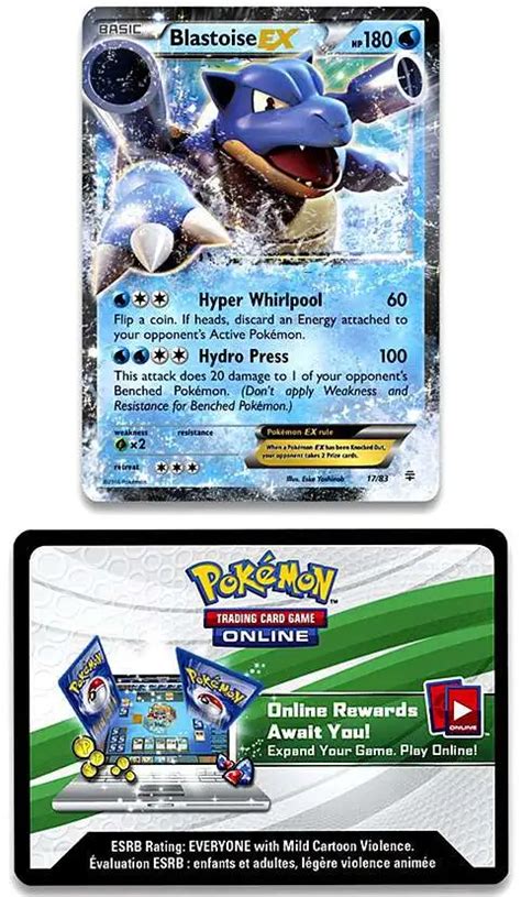 Pokemon Blastoise Ex Red Blue Collection Generations Booster Packs