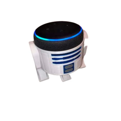 Suporte Echo Dot 3 Geração Alexa Amazon Star Wars Robô R2D2 Pronta