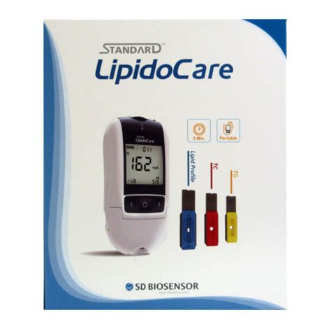 Lipidocare Cholesterol Test Kit Meter Home Health Uk