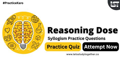 Reasoning Dose Syllogism Questions With Answers For Banking Exams Set 1