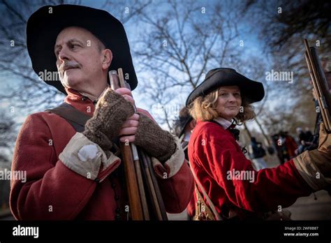 London Uk Th Jan King Charles I Execution Parade Re