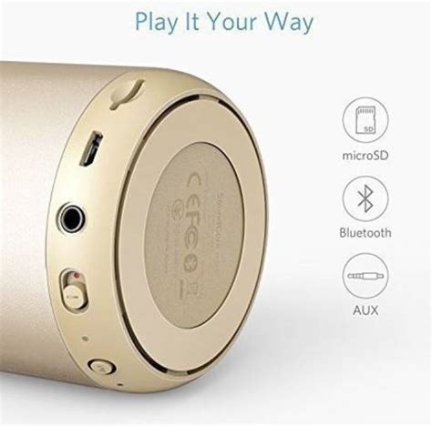 Anker Soundcore Mini Bluetooth® Lautsprecher Aux Sd Gold Kaufen