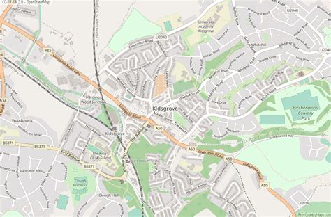 Kidsgrove Map Great Britain Latitude And Longitude Free England Maps