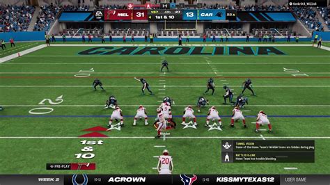 Too Turnt Football League Ttfl Madden 24 Week 2 Melbourne