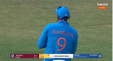 Picture Suryakumar Yadav Spotted Wearing Sanju Samsons Jersey In IND