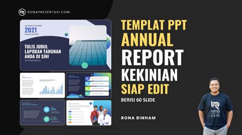 Template Ppt Annual Report Kekinian Menarik Dan Bisa Edit Sesuai