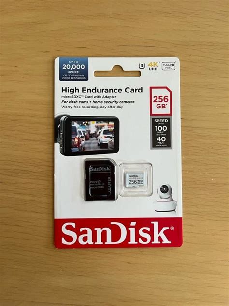 Sandisk High Endurance Microsdカード 256gb のパーツレビュー オーラ E Power なおカプ みんカラ