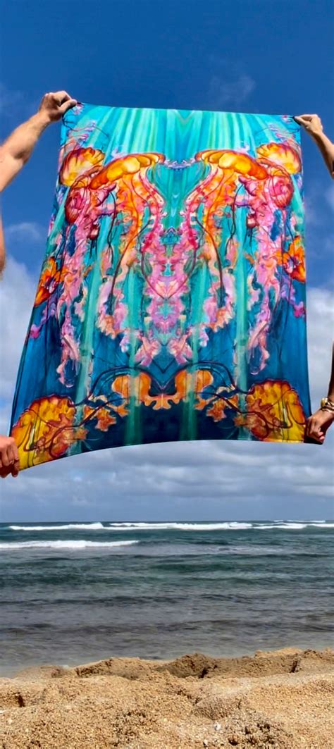 Wearable Art Sarong Wall Hanging Kate Barry Fine Art