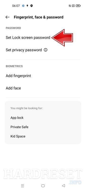 Add Password Realme C How To Hardreset Info