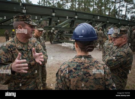 U S Marine Corps Brig Gen Kevin Stewart Commanding General Of Nd