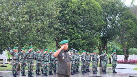 Hari Juang TNI AD Ke 77 Danrem 031 WB Pimpin Upacara Dan Ziarah Ke TMP