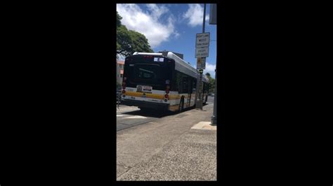 Thebus Honolulu Bus 6007 New Flyer XD60 Route E CountryExpress