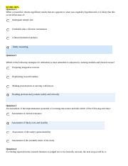 Week 10 Knowledge Check Nursing Research Methods Docx Question 1 1