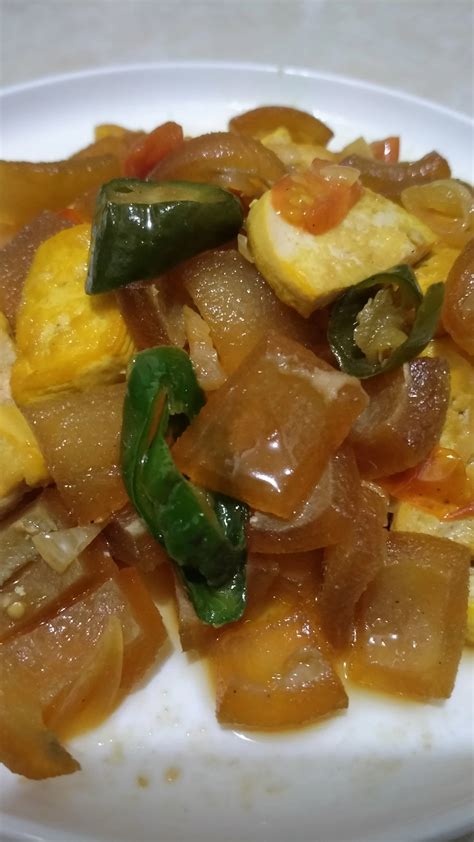 Resep Tumis Kikil Tahu Cabe Ijo Oleh Yuli Tiarni The Healthy Belly