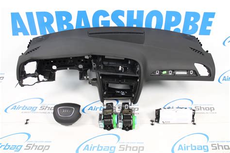 Airbag Set Dashboard 4 Spoke Audi A4 B8 2008 2014 Airbag Shop