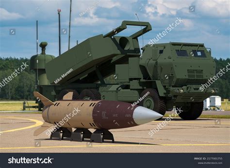 Szczecinpolandmay 2022the Mgm140 Army Tactical Missile Stock