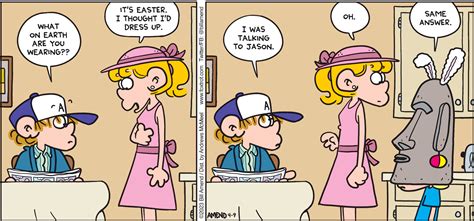 Easter Outfits Easter Foxtrot Comics By Bill Amend