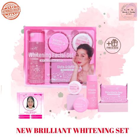 Brilliant Whitening Facial Set Zeinab New Improve Cod With Freebie