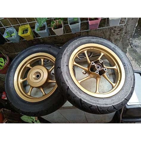 Jual Velg Pelek Scoopy New Ring 12 Beat Vario 110 Spacy Bisa Racing