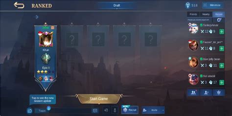 How To Find Out The Opponents Player Rank Mobile Legends Esports