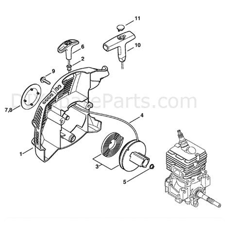 Stihl Fs 90 Av Parts Diagram