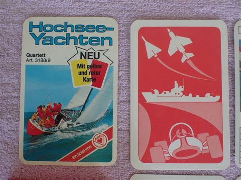 Altes Ass Quartett Hochsee Yachten Gebraucht In Geroldswil F R
