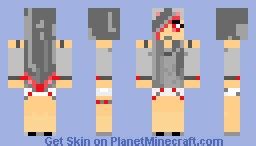 Werewolf Girl Minecraft Skin