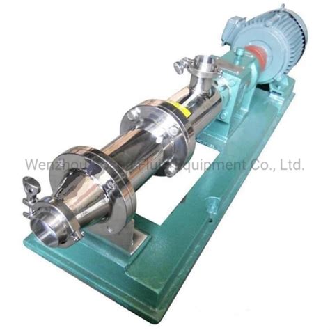 Stainless Steel Food Grade Oil Rotary Rotor And Stator Progress Cavity