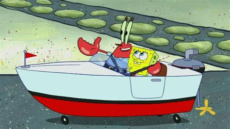 Spongebob Boat Mobile