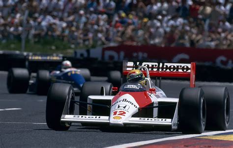 Wallpaper Ayrton Senna GP France Season 1988 McLaren MP4 4 Images