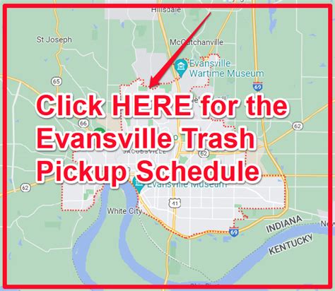 Evansville Trash Schedule 2024 Bulk Pickup Holidays Maps