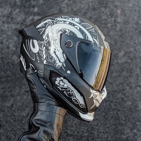 Ruroc Helmets Cool Motorcycle Helmets Motorcycle Helmet Design