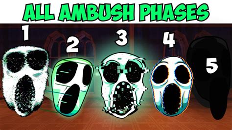 Roblox Doors Ambush All Phases Friday Night Funkin Youtube