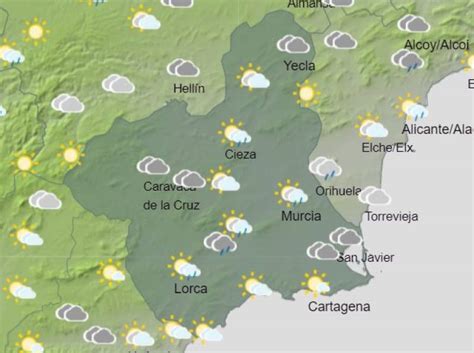 Camposol Today Murcia Weekend Weather May 25 28 More Rain Forecast