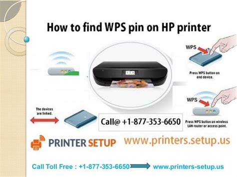 find wps pin on hp printer | 1-877-353-6650 | HP printer Setup