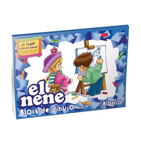 Block De Dibujo El Nene N Blanco Hojas Blancas Distribuidora Por