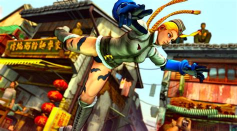 Street Fighter 4 Cammy Entrance Capcom Street Fighter 4 Street