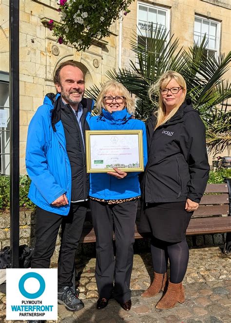 Blooming Marvellous Result For Plymouth Waterfront At Britain In Bloom