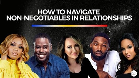 How To Navigate Non Negotiables In Relationships YouTube