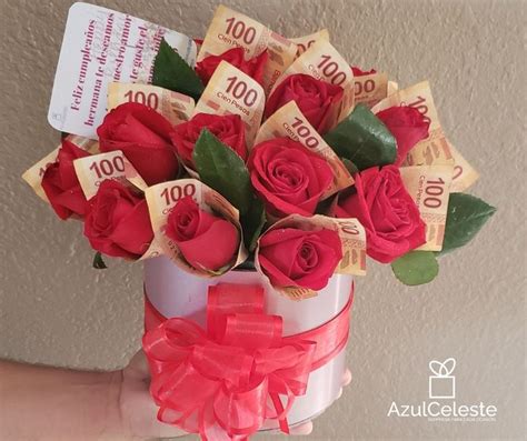 Arreglo Rosas Con Billetes Manualidades Flores De Dinero Regalos Rosas