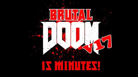 15 Minutes Of Classic Brutal Doom V17 2012 Youtube