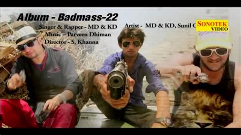 Karni Padi Badmashi Badmash Album Md Kd Song Youtube