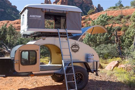 Roof Top Tents Off The Grid Rentals Off Road Teardrop Trailer Roof Top Tent Top Tents