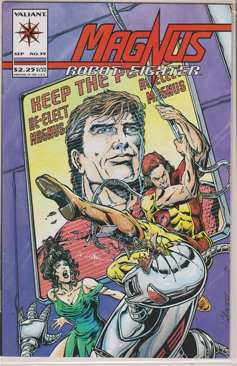 Valiant No. 39 MagNus Robot Fighter (Comic: MagNus) 1994