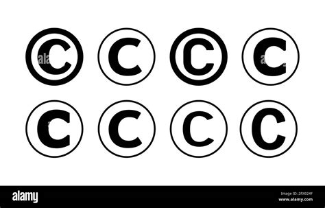 Copyright Icon Vector Copyright Symbol Stock Vector Image And Art Alamy