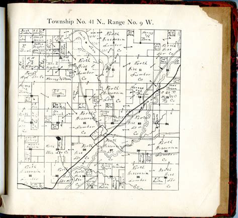 Sawyer County Plat Map Alanna Leontyne