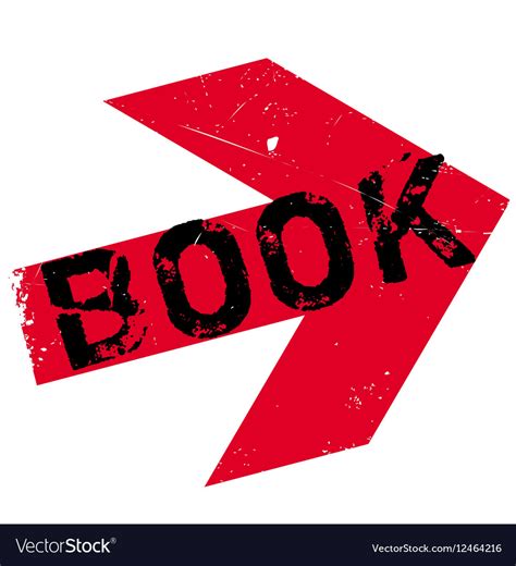 Book Stamp Rubber Grunge Royalty Free Vector Image